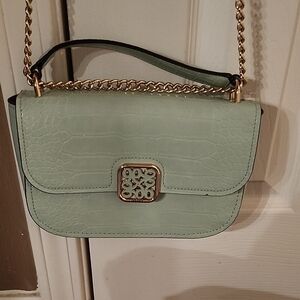 Elegant Mint Green Crossbody Bag